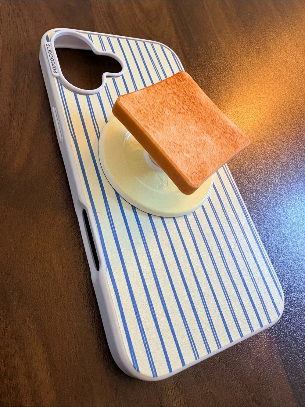 PopSockets Toast PopGrip and Phone Case for iPhone 16 Plus 🍞🧈